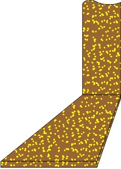 ORTH przekładka z korka 8 cm, 1 mb, 50 szt./op, zużycie 0,5 szt./m2