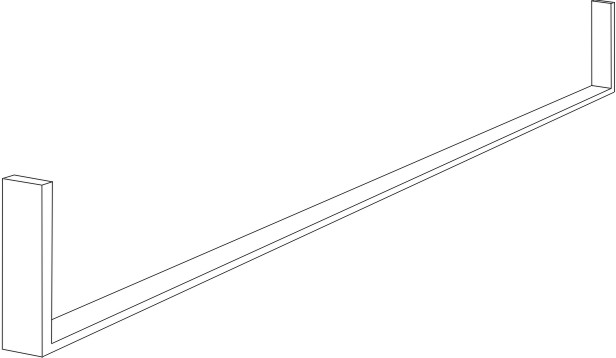 ORTH progowy element zbrojący 1200x25 mm