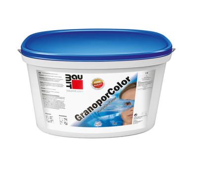 Farba fasadowa akrylowa BAUMIT Granoporcolor, 14L