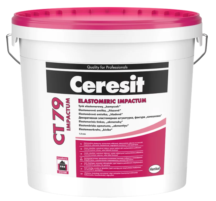 Ceresit CT79 Impactum grupa A, 25 kg, tynk elastomerowy