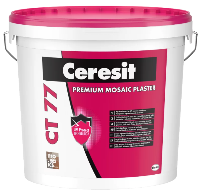 Ceresit CT 77 PREMIUM baza, 7,1 kg, tynk mozaikowy silikonowo-akrylowy