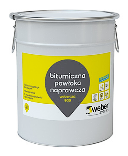 Weber.tec 905, 33L; bitumiczna powłoka naprawcza
