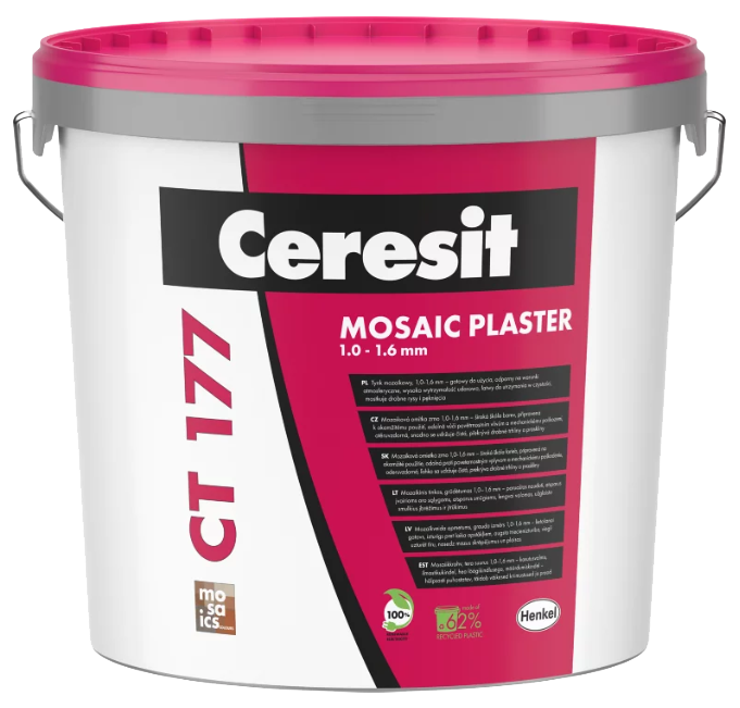 Ceresit CT 177 baza, 2,7 kg, tynk mozaikowy