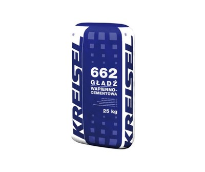 Gładź cementowo wapienna 662 KREISEL 25 kg