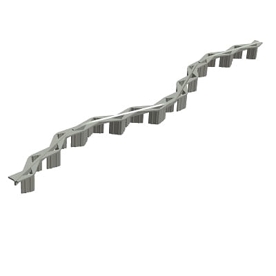 Dystans liniowy TRICK 20 mm, 2 m, 50 szt./op. (DEFIX)