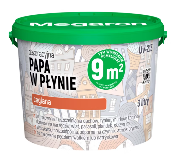 Papa w płynie Megaron 3L ceglana